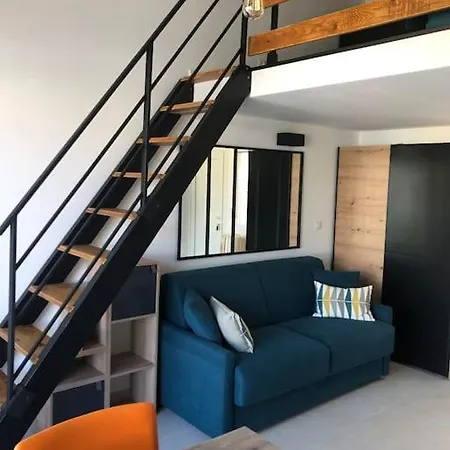 Apartment T1 Bis A Proximite Directe Du Village Naturiste Agde